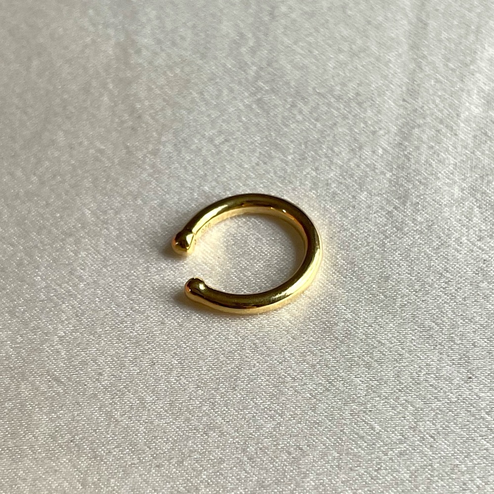 Mejuri Gold Vermeil Sleek Cuff - Like New